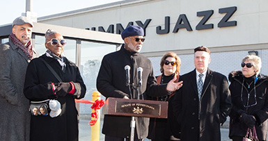 Senator Haywood and Fellow Elected Officials Hosted Ribbon Cutting for the Cedarbrook Plaza Bus Shelter
