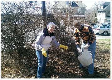 Neighborhood clean-up days 