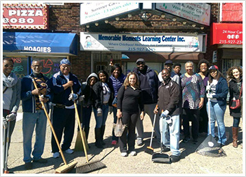 Neighborhood clean-up days 