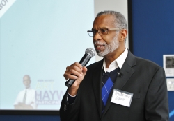 26 de enero de 2019: El senador Art Haywood organiza su tercera conferencia anual de mentores en la Universidad de La Salle.