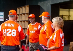 September 24, 2018: Senator Art Haywood participates in the 3rd annual Capitol All-Stars Game to fight hunger.