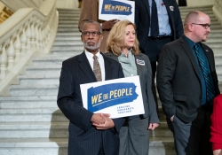 October 17, 2018: Senator Art Haywood,  candidates for the Pennsylvania General Assembly from across the state, both challengers and incumbents, joined We The People - Pennsylvania Action to endorse the We The People policy agenda.