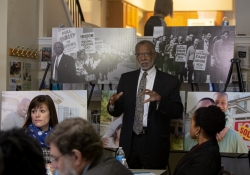 Diciembre 12, 2018 – State Senator Vincent Hughes and State Senator Art Haywood joined, activists, advocates, and community organizations for a roundtable discussion on the Fair Housing Act of 1968.