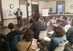 April 2, 2015: Leading a Budget Briefing Townhall in Abington.