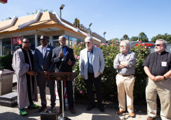 September 27, 2019: Sen. Haywood held a news conference outside the Chelten Ave. McDonalds today to announce that the owner of the restaurant has agreed to discuss a wage increase for his employees.