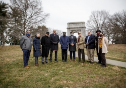January 6, 2022: Senator Art Haywood, Senator Cappelletti, and Rep. Tim Briggs hosted a commemoration ceremony of the Jan. 6 insurrection tomorrow at Valley Forge National Historical Park in King of Prussia.