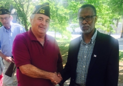 May 25, 2015: Observing Memorial Day with VFW 5205