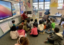 March 2, 2022: Senator Haywood celebrated Read Across America Day by reading to over 100 students at four schools in his district. In Montgomery County, the Senator visited Wyncote Elementary School and Roslyn School. In Philadelphia, he visited Franklin S. Edmonds Elementary School and Pastorius-Richardson Elementary.