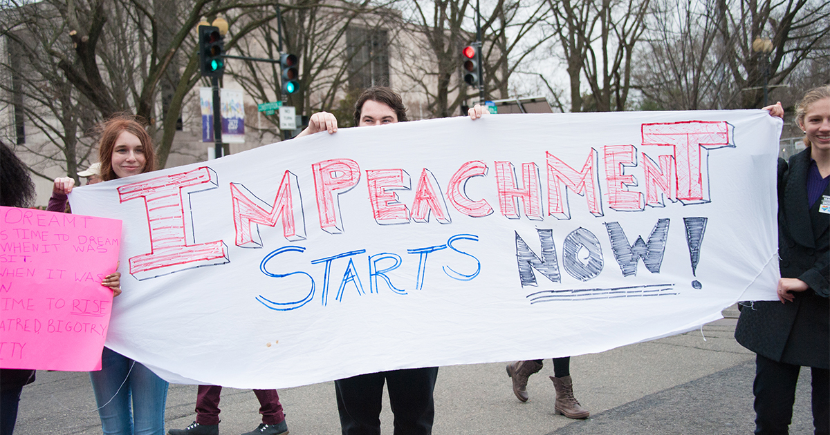 State Legislators Lead the Fight To Defend the Constitution by Calling for Impeachment Proceedings Against President Trump
