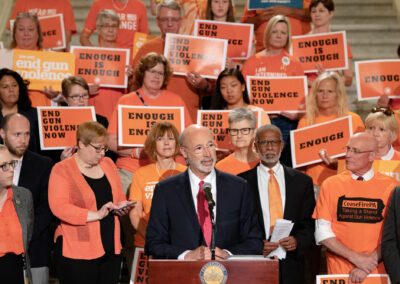 June 24, 2019 − Members of the Pennsylvania Senate Democratic Caucus today jointly sent a letter to Governor Tom Wolf requesting a disaster declaration for gun violence in the Commonwealth.