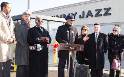 Senator Haywood and Fellow Elected Officials Hosted Ribbon Cutting for the Cedarbrook Plaza Bus Shelter