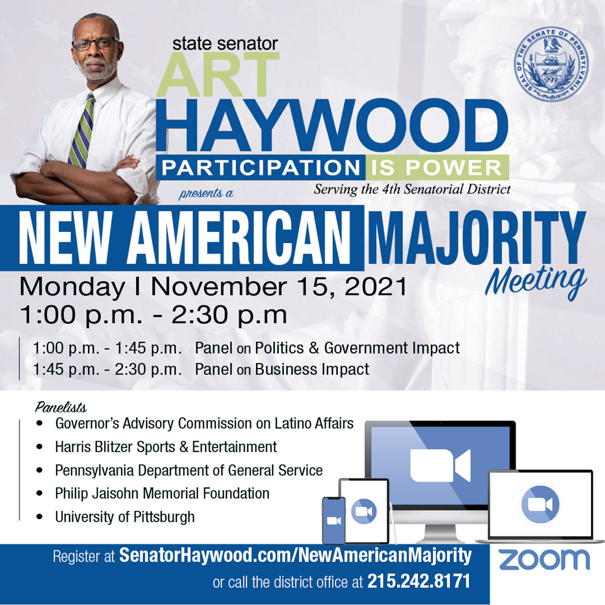 New American Majority Meeting - November 15, 2021