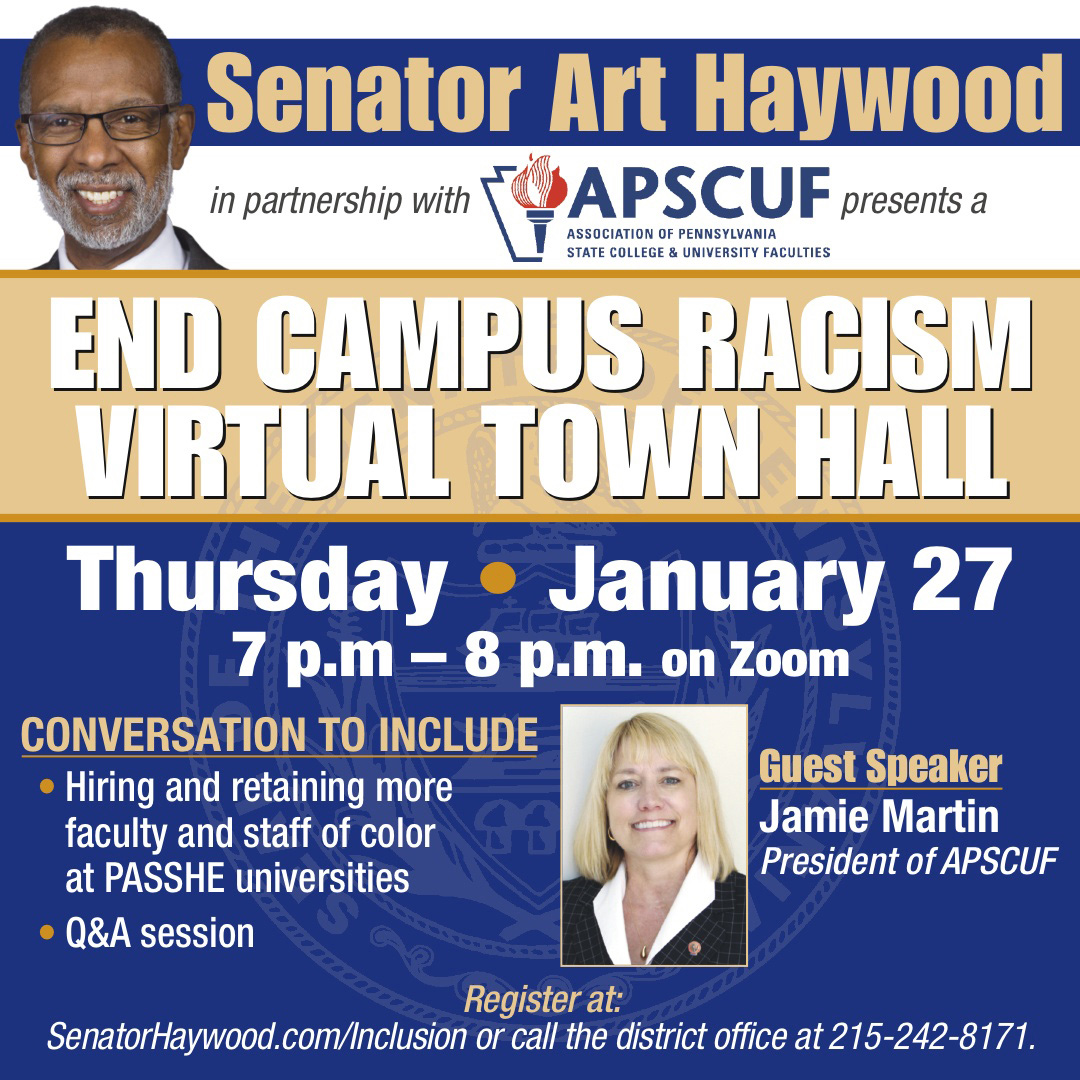 End Campus Racism Virtual_town Hall January 27, 2022