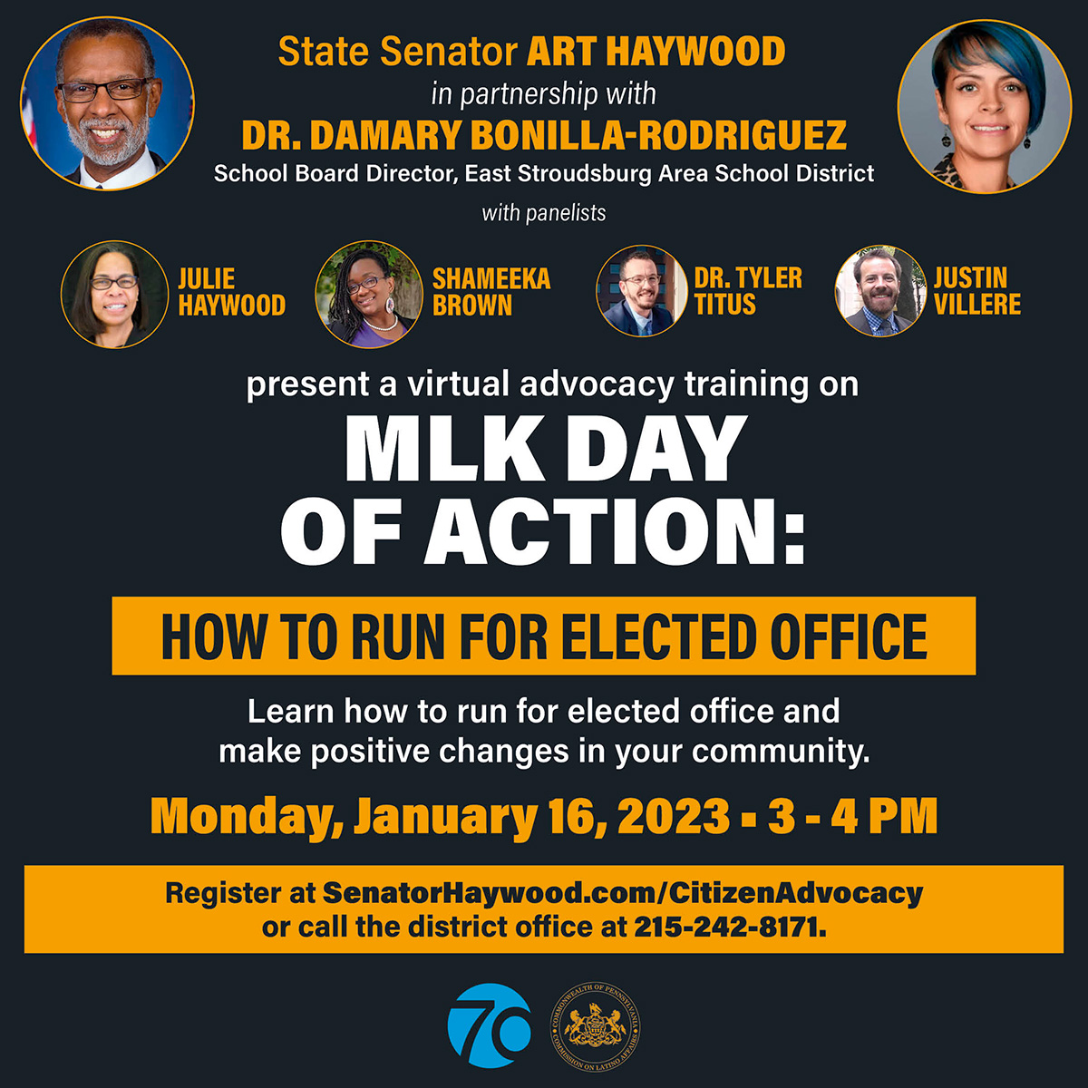 MLK Day of Action: How to Run for Elected Office - January 16, 2022