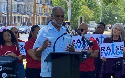 State Sen. Art Haywood, State Rep. Smith-Wade-El Rally to Raise the Minimum Wage