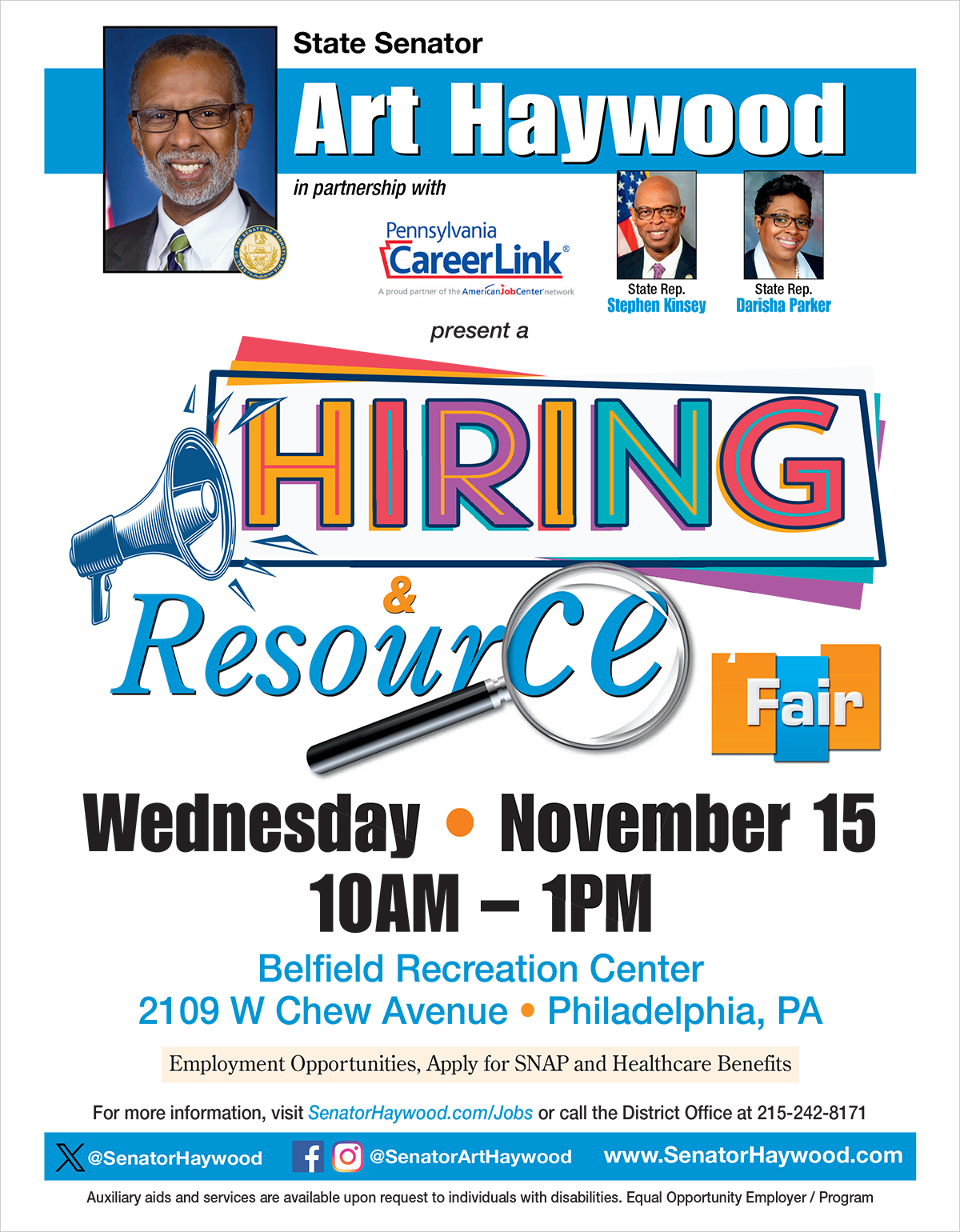 Hiring Resource Fair - Noviembre 15, 2023