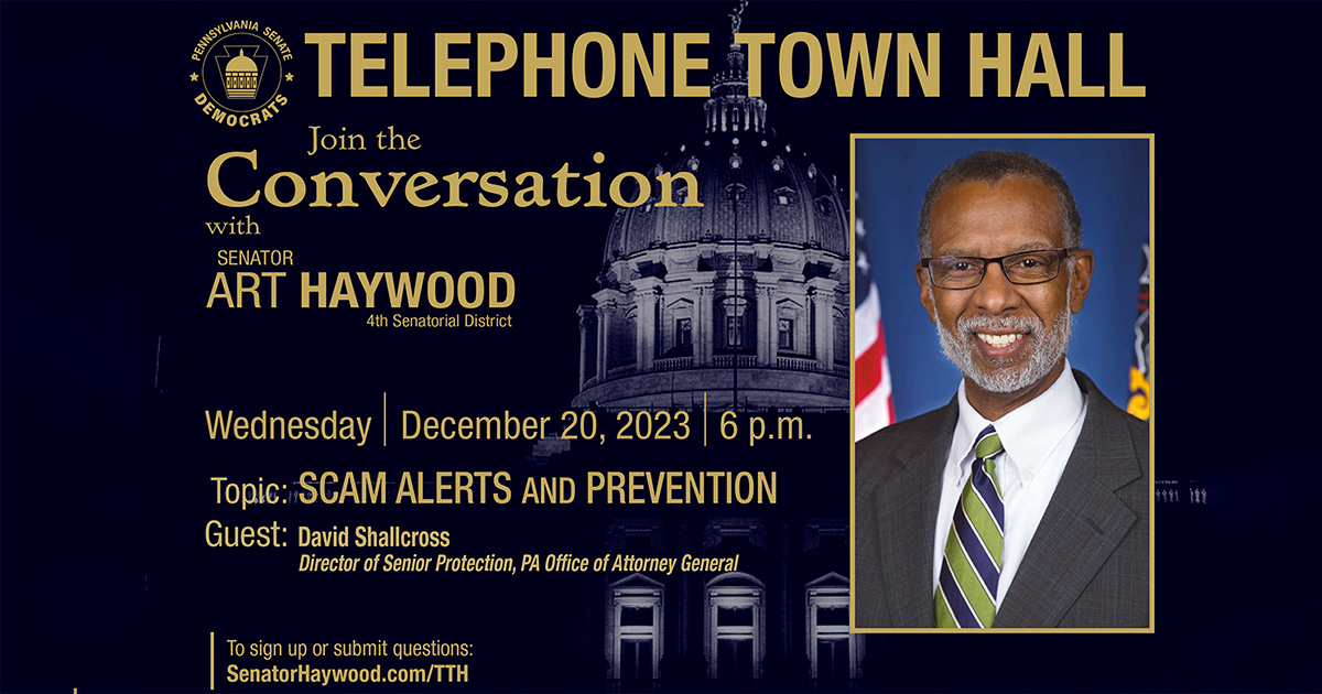 Telephone Town Hall - December 20, 2023
